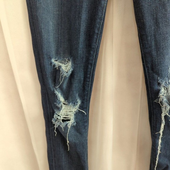 Agolde Womens‎ Jeans Mid Rise Distressed Skinny Size 27 - Picture 3 of 9
